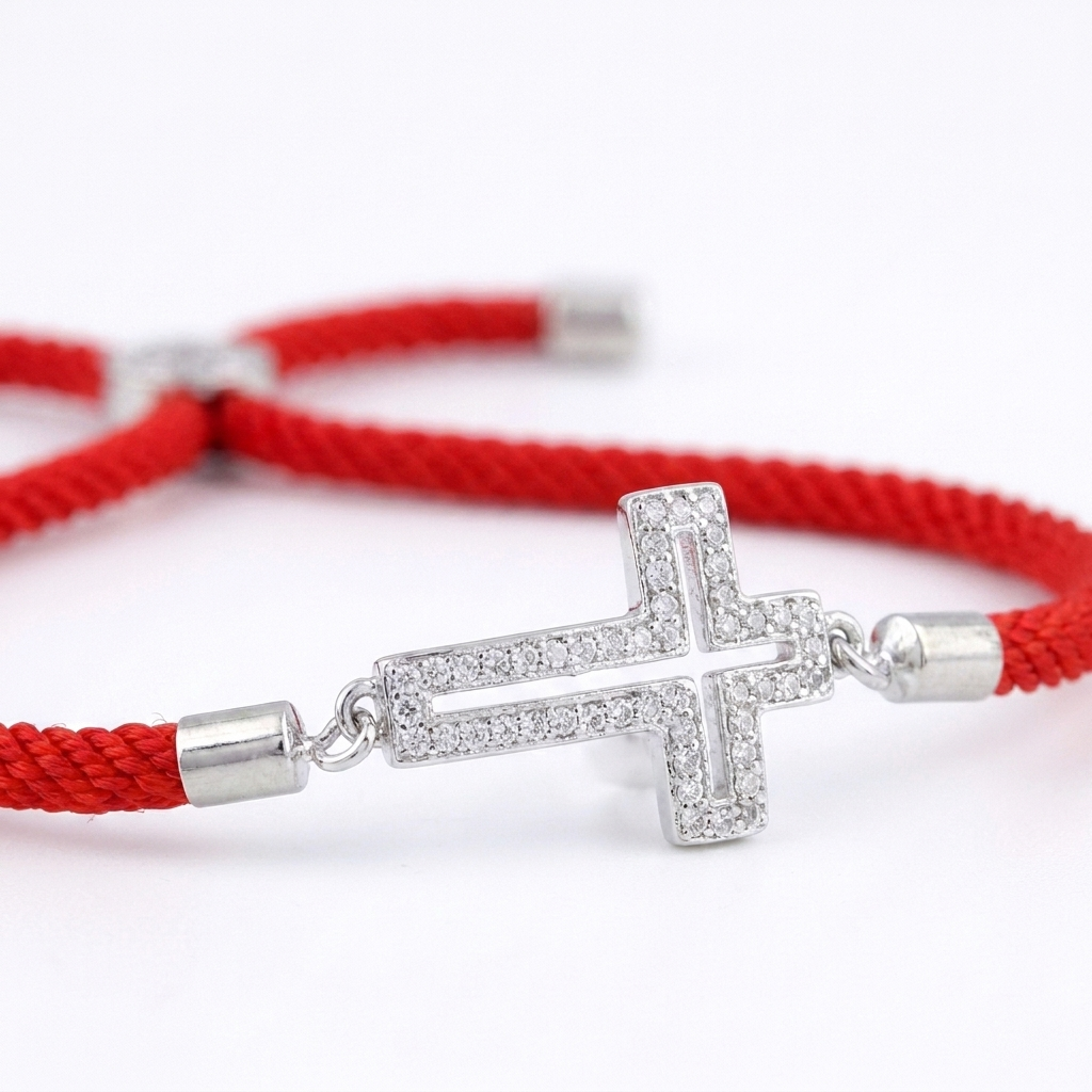 Edie’s Faith Cross Bracelet