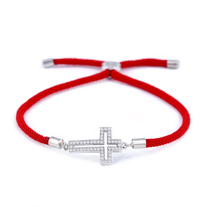 Edie’s Faith Cross Bracelet
