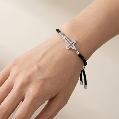 Edie’s Faith Cross Bracelet