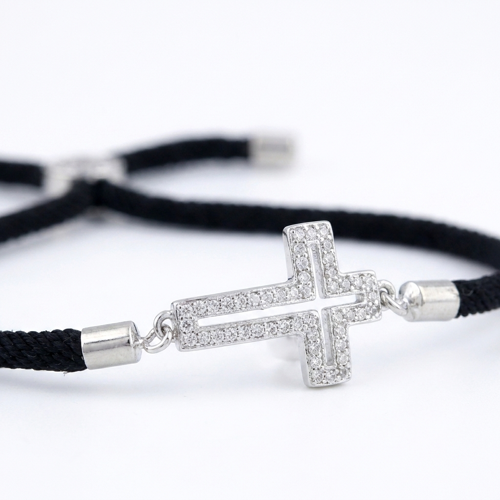 Edie’s Faith Cross Bracelet