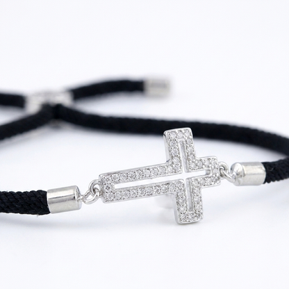 Edie’s Faith Cross Bracelet