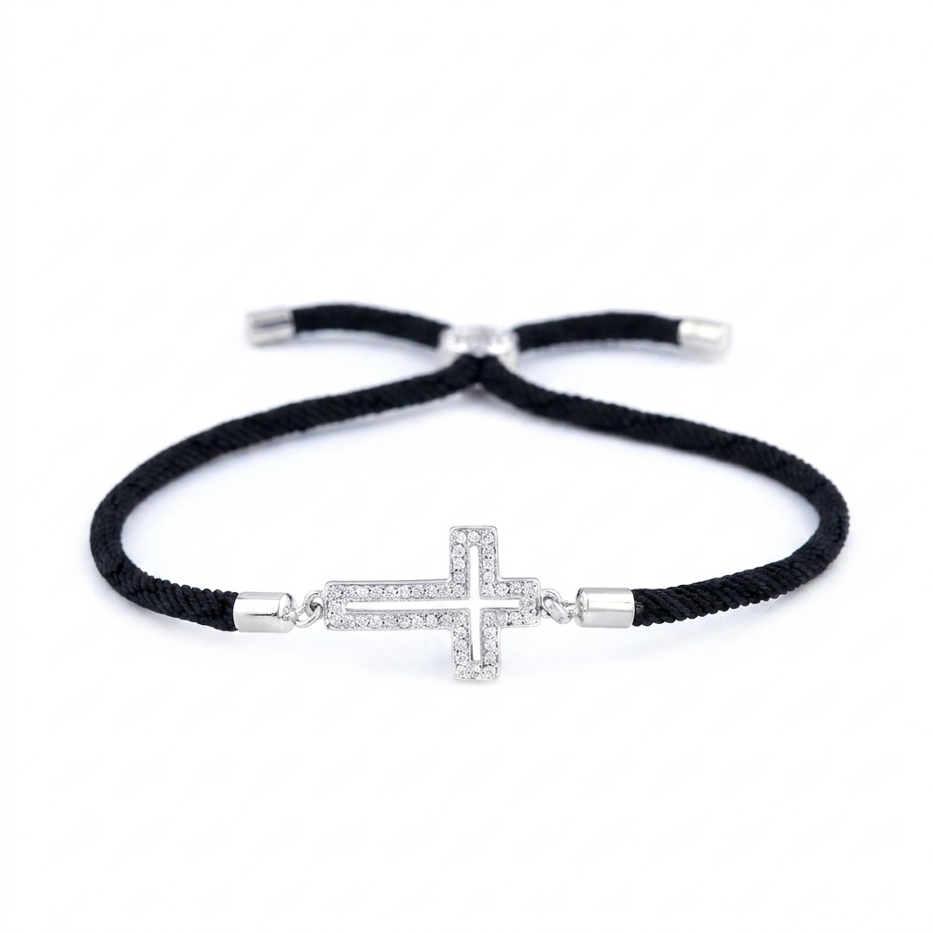Edie’s Faith Cross Bracelet