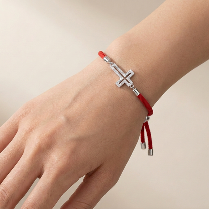 Edie’s Faith Cross Bracelet